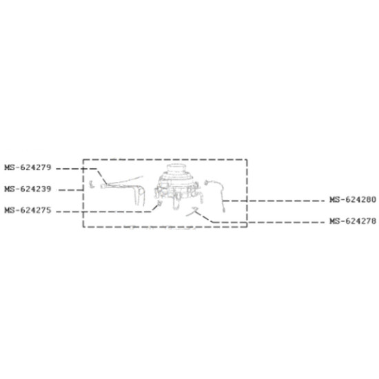 Joint/buse (repère MS-624275) MS-624275