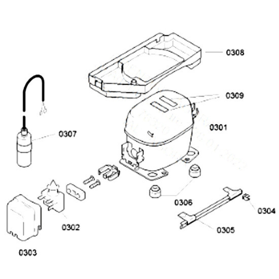 Bac de condensation 11002431
