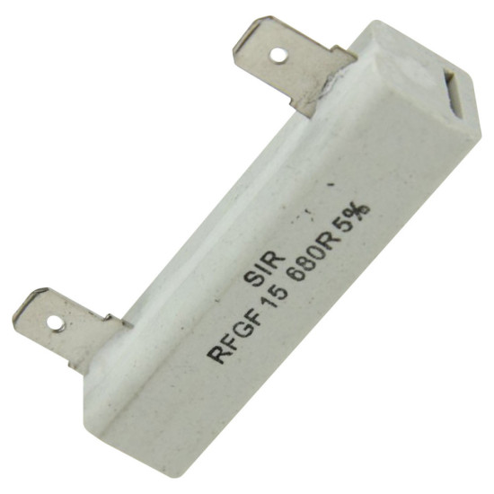 Resistance 15w 680 ohms d'origine 482000029186, C00125314