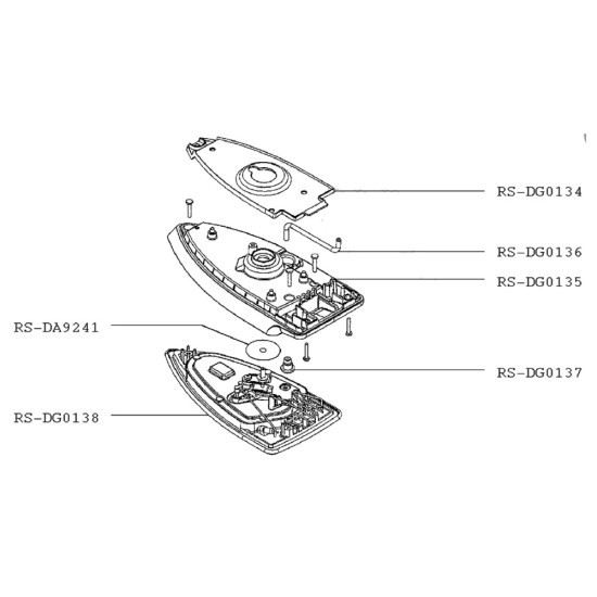 Semelle (repère RS-DG0138) RS-DG0138