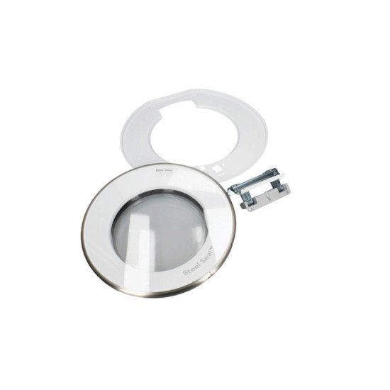 Porte blanche + nouvelle charniere 816200