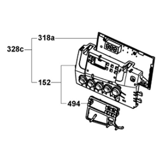 Module programmé (repère 328c) 40007145