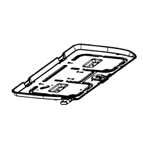 Réflecteur inférieur + verrou TS-01041671
