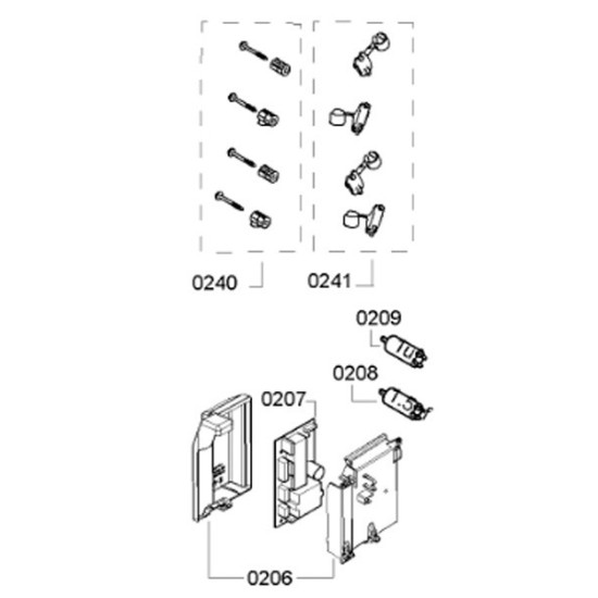 Condensateur (repère 209) 00618425