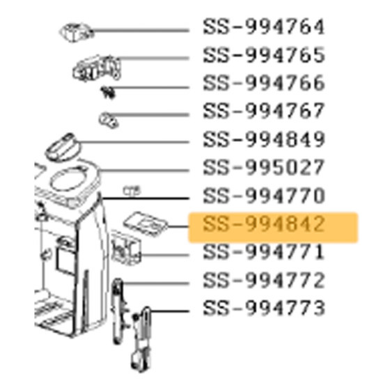 Minuteur (repère SS-994842) SS-994842