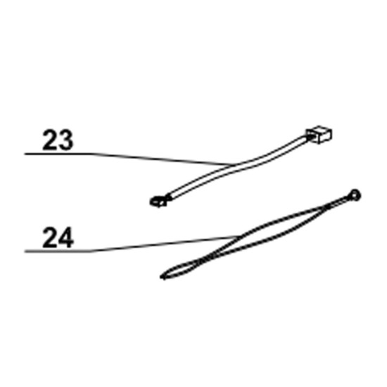 Câble débitmètre, repère 23 504849