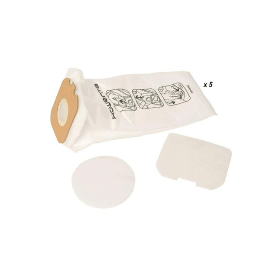 Lot de 5 sacs + 2 filtres ZR002201