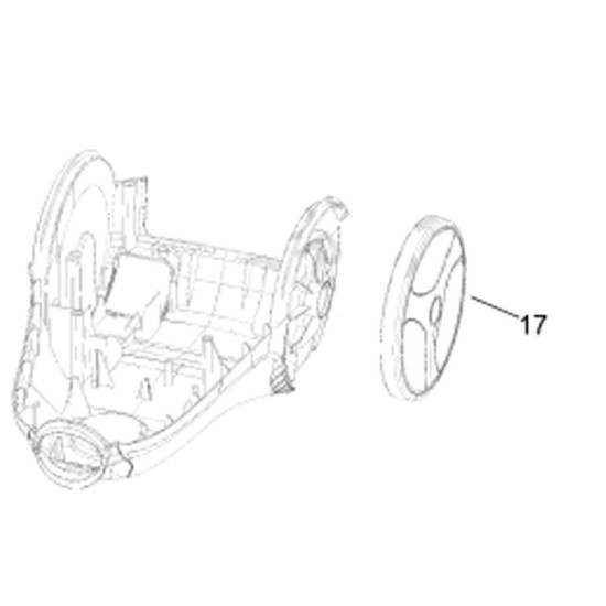 Roue arrière 49021128