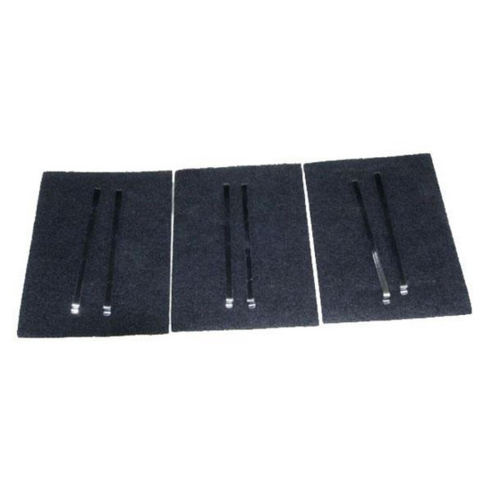 Lot de 3 filtres charbon (Kit AK204AE1) 79X8361,AS0062457
