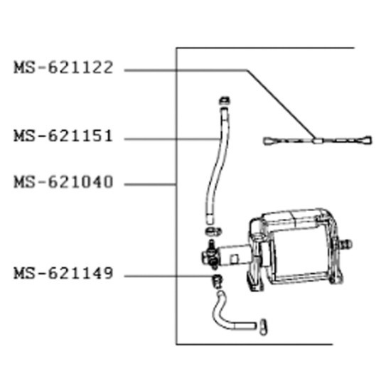 Fusible de pompe (repère MS-621122) MS-621122
