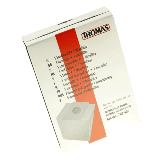 Boite de 5 sacs + 1 filtre  787409