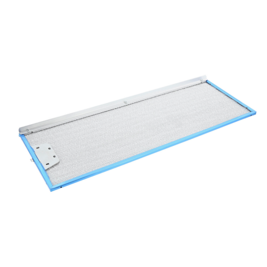 Filtre métallique à graisse 165X515mm 50271563004, 9188065383