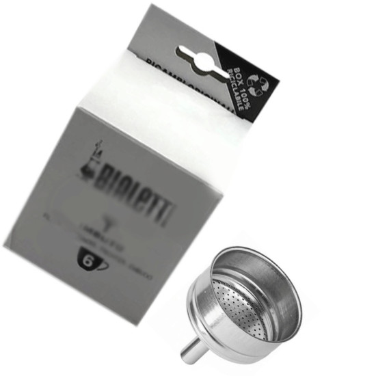 Filtre entonnoir 6 tasses MOKA d'origine 0800126