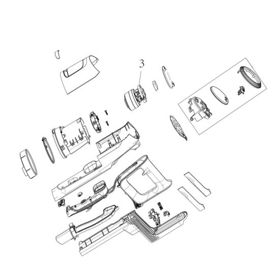 Moteur repère 3 d'origine 140215947015