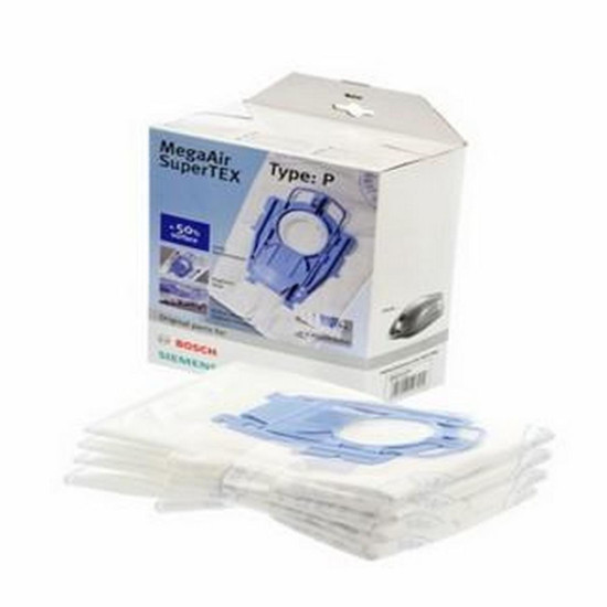 Boite de 4 sacs type P + 1 micro filtre d'origine 00468264