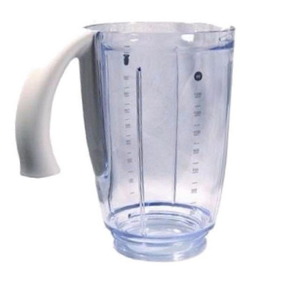 Bol blender / mixeur blanc acrylique nu KW662509