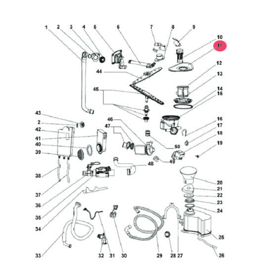 Filtre de fond de cuve 34420437