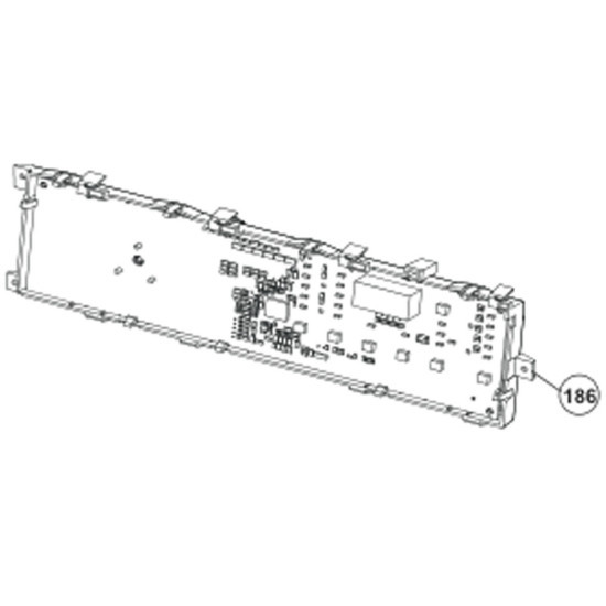 Carte électronique, module de puissance (repère 186) 2826920770