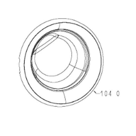 Porte hublot complète (repère 104 0) d'origine C00532991, 488000532991