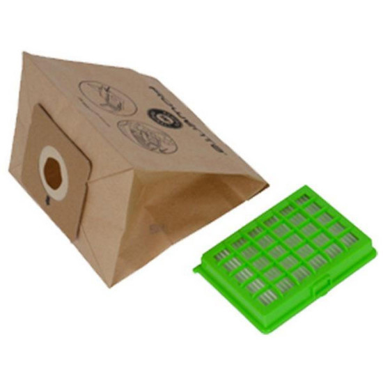 Pochette 6 sacs papier et 1 filtre HEPA ZR004101