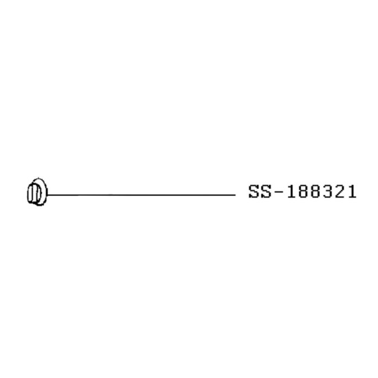 Bouton thermostat  SS-188321, SS-1600005682