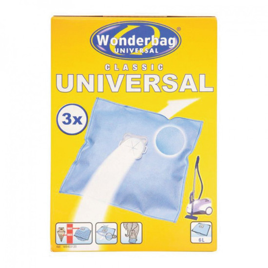 Boite de 3 sacs WONDERBAGS universels WB403120