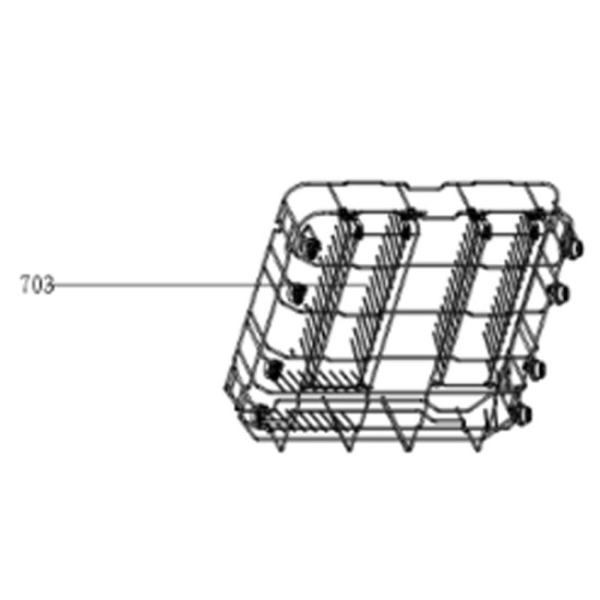 Panier Inferieur LA000531, 12976000001464