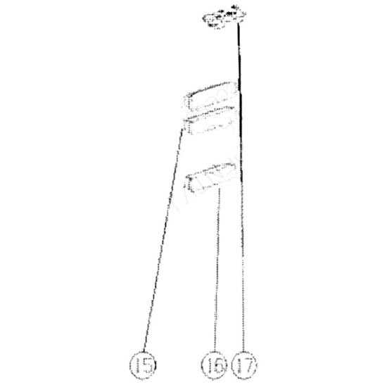 Balconnet bouteilles (repère 16) 15496