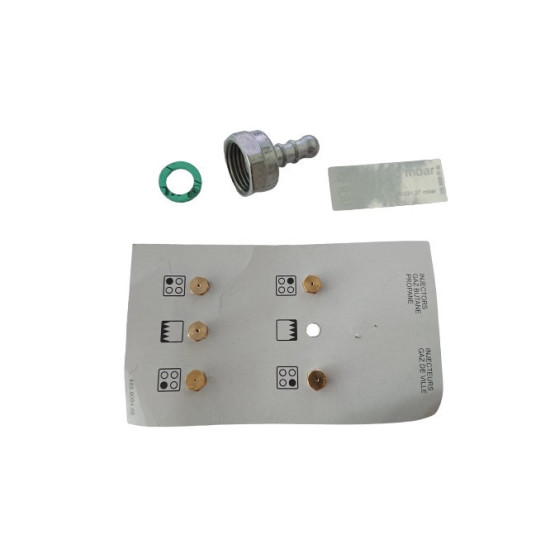 Jeu d'Injecteurs, gicleurs gaz butane/propane G30-30MBAR, 4431910056