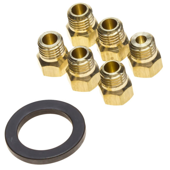 Jeu d'Injecteurs, gicleurs gaz butane propane d'origine 481231038976