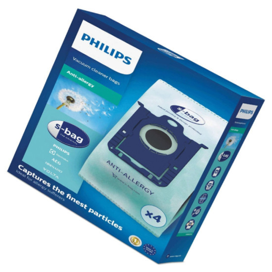 Boite de 4 sacs s-bag Anti-Allergy FC8022/04
