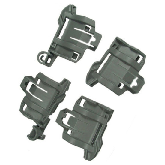 Jeu de 4 attaches pour fixation de panier d'origine 00611473