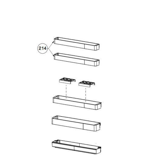 Balconnet de porte repère 214 5734680200