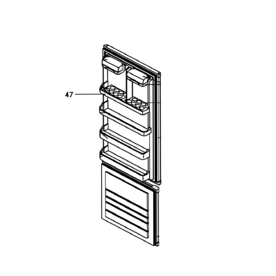 Balconnet repère 47 F990001A7, 46X5939