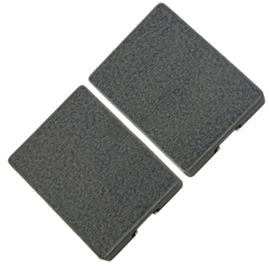 Lot de 2 filtres à charbon actif DHZ90AF d'origine 00271068 LZ53050