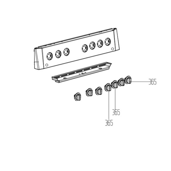 Manette (repère 365) 250315618