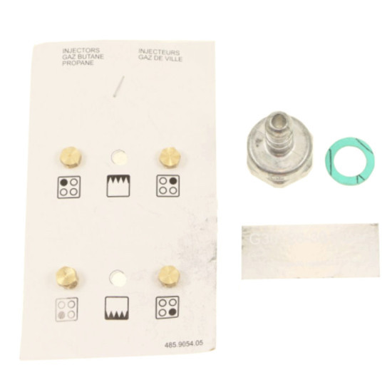 Kit Injecteurs, gicleurs butane propane 4431900187