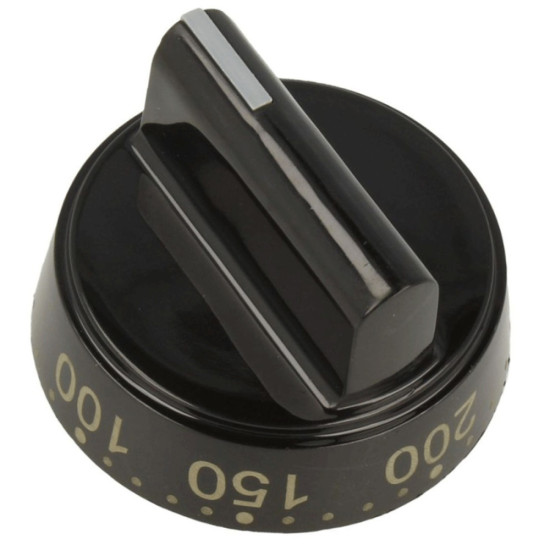 Manette de thermostat noire 9050625, 36051348