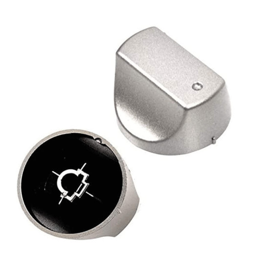 Lot de 2 boutons inox d'origine C00298879