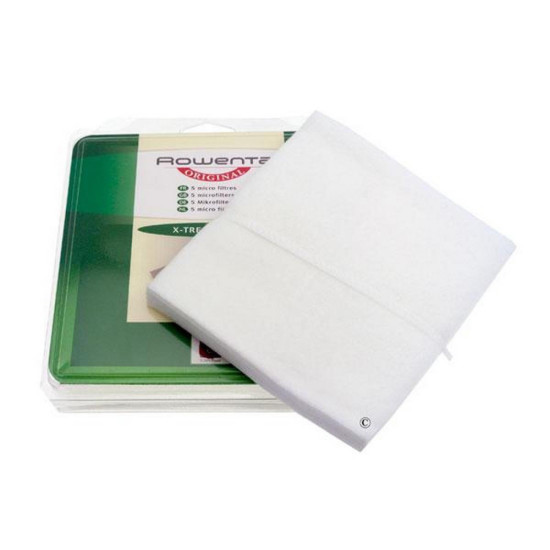 Lot de 5 microfiltres X-TREM POWER RO4311 RO4313 RO4320 RO4323 RO4341 ZR002501