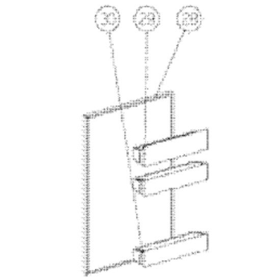 Balconnet bouteilles (repère 30) 137F13