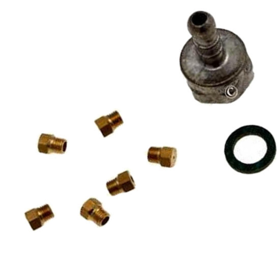 Jeu d'Injecteurs, gicleurs butane/propane 49002420
