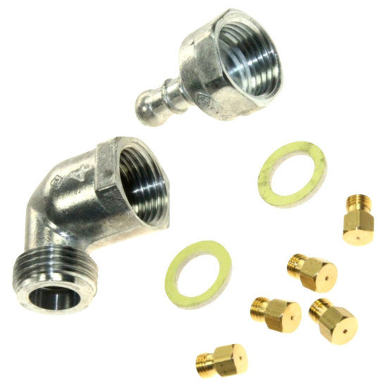 Jeu d'Injecteurs, gicleurs butane/propane d'origine 3428194207