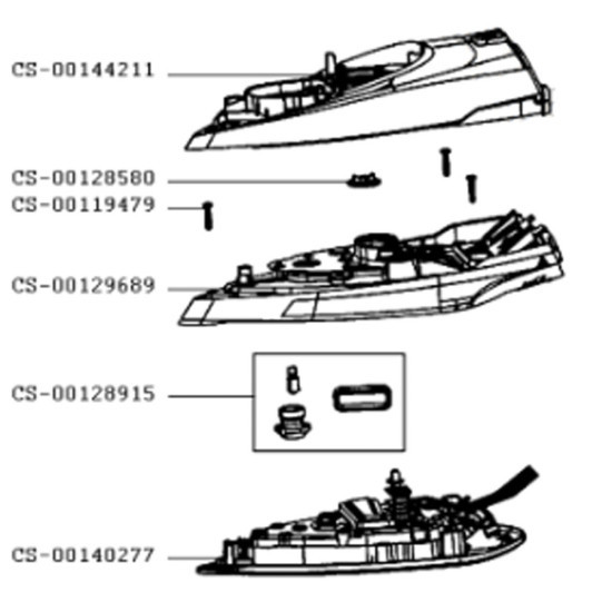 Semelle complet (repère CS-00140277) CS-00140277