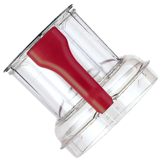 Couvercle de bol rouge (sans poussoir) 17484