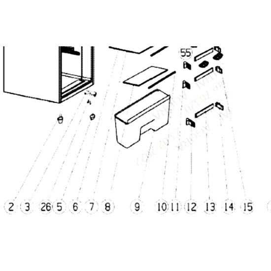 Barre de Balconnet (repère 13) 577A66