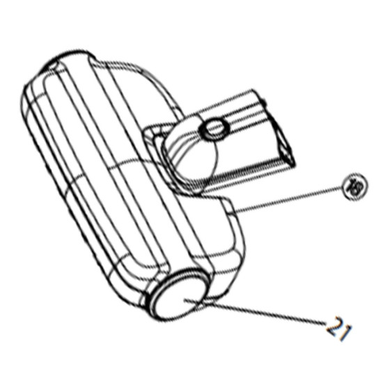 Brosse, embout d'origine 140197814027