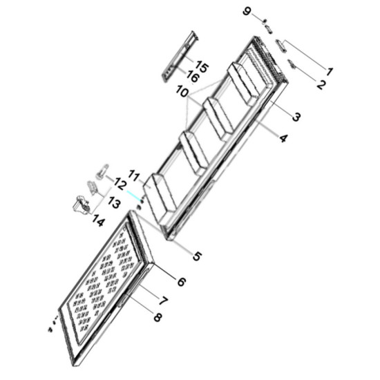 Led (repère n°15) 1061672, 40040160