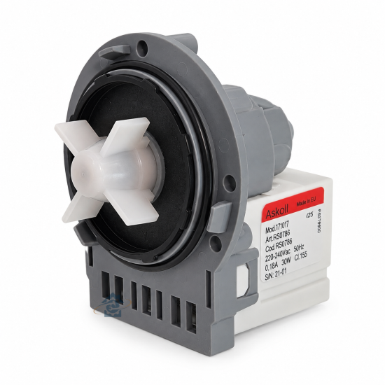 Pompe de vidange Askoll 30W pour lave-linge
