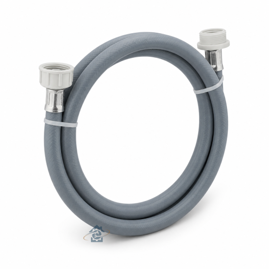 Tuyau d'arrivée d'eau universel 3/4 raccords droits 1500 mm (sans joints) - Lave-linge